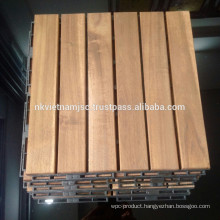 Vietnam High Quality Deck Tiles 300x300x19 mm - Long Lasting Outside by Oil Coating